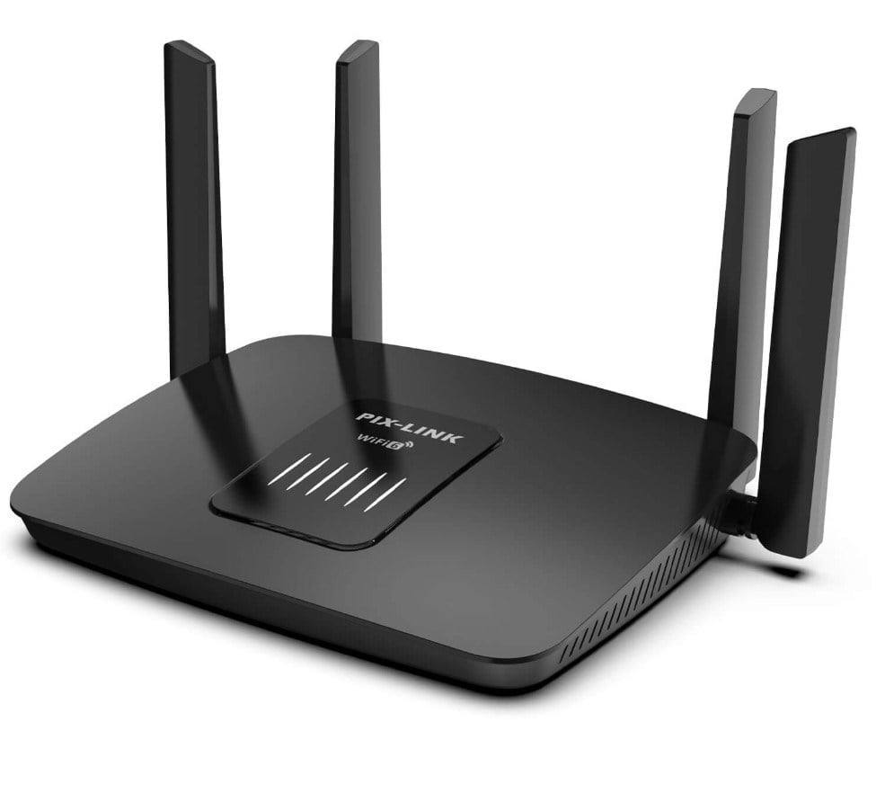 PIX-LINK LV-AX03 DUAL BAND 1800 MBPS 4 PORTS 2.4 - 5 GHZ  Wİ-Fİ6 ROUTER
