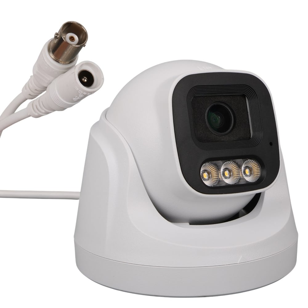 PLATO PL-25273 2MP 3.6 MM 3 WARM LED GECE RENKLİ PLASTİK KASA AHD DOME KAMERA