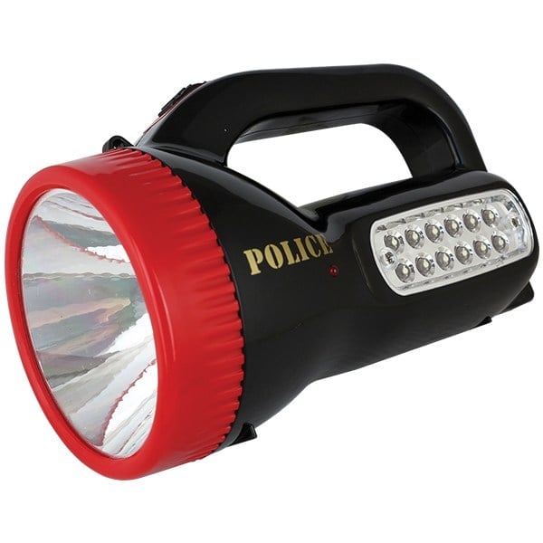 POLICE PC-326P 1+12 LEDLİ 100 METRE MESAFELİ EL FENERİ