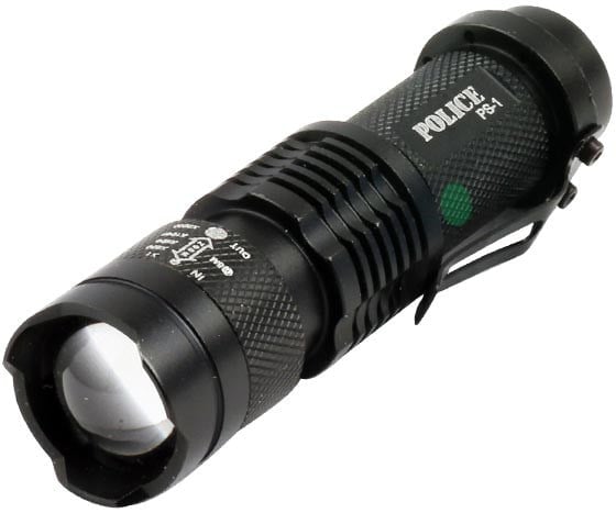 POLICE PS-1 CREE LED + ZOOMLU ŞARJLI EL FENERİ