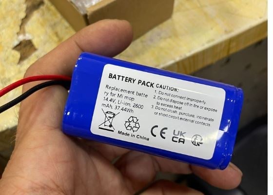POWERMASTER 14.4 VOLT - 2600 MAH LI-ION XIAOMI ROBOT SÜPÜRGE PİLİ