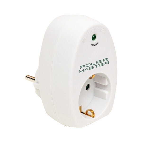 POWERMASTER 16 AMPER - 3680 WATT TEKLİ BEYAZ AKIM KORUMALI PRİZ