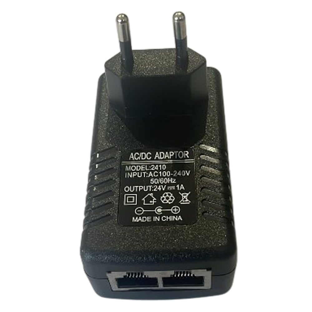 POWERMASTER 2410 24 VOLT 1 AMPER 1 LAN + 1 POE PRİZ TİP ADAPTÖR