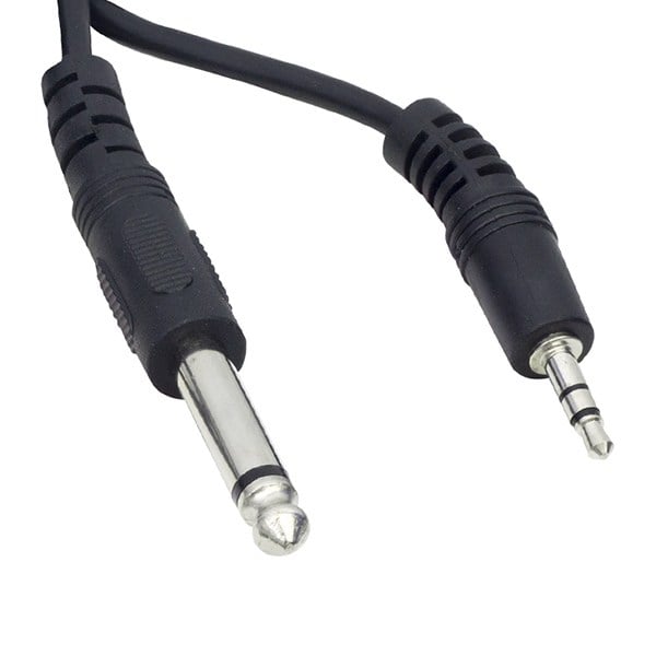 POWERMASTER 3.5 MM STEREO ERKEK / 6.3 MM MONO ERKEK 1 METRE KABLO (ARA KABLO)