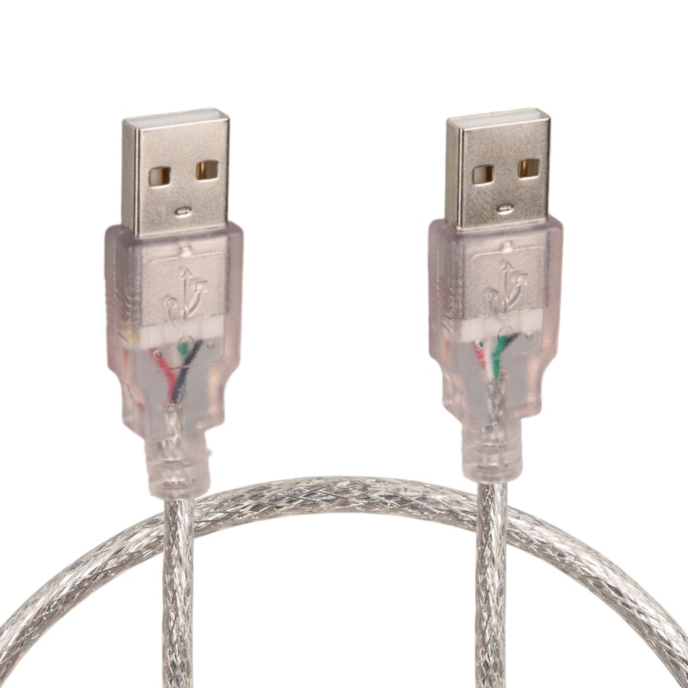 POWERMASTER 50 CM 2.0V ŞEFFAF USB ERKEK-ERKEK KABLO