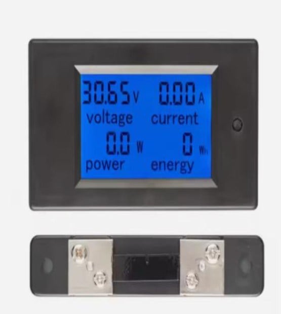 POWERMASTER CA-A520 DC 6.5V-100V 20A VOLTMETRE-AMPERMETRE-WATTMETRE