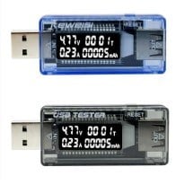 POWERMASTER CA-TB01 USB 4V-20V ŞARJ KAPASİTESİ VE BATARYA ÖLÇER DİJİTAL VOLTMETRE AMPERMETRE