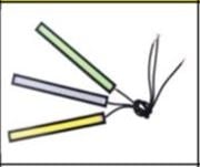POWERMASTER COB-1420 14CM DRL LEDLİ ARAÇ SİS FARI 140X15MM