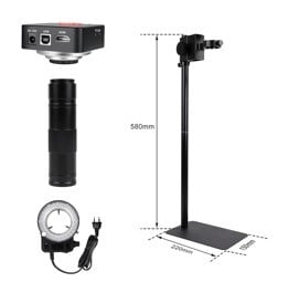 POWERMASTER CSM150X-XHU4011 4K 60MP 150X BÜYÜTME YÜKSEK DİKEY STANDLI MİKROSKOP SETİ