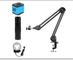 POWERMASTER F150X-XH3011 4K 30FPS 150X BÜYÜTME AKROBAT KOLLU DİJİTAL MİKROSKOP SETİ