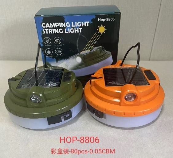 POWERMASTER HOP-8806 SOLAR KAMP LAMBASI