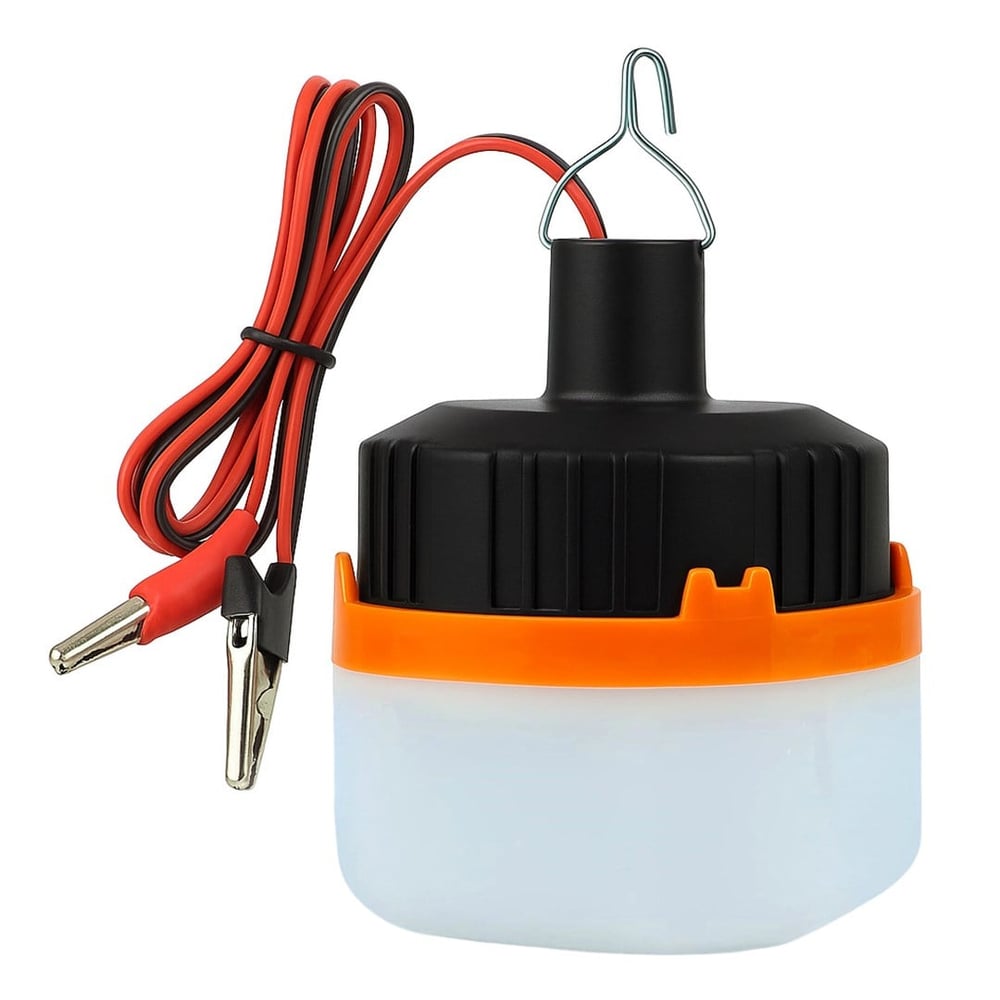 POWERMASTER HT-B11 12 VOLT SİYAH LED LAMBA KROKODİL MAŞALI UÇLU 21 SMD LEDLİ AYDINLATMA