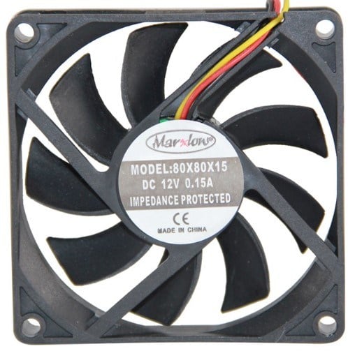 POWERMASTER IC-216 FIRÇASIZ DC FAN 80X80X15MM 12 VOLT 3 PİN