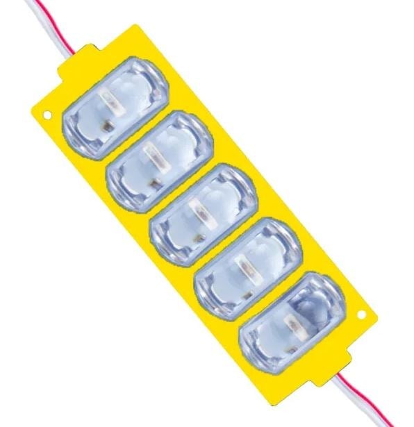 POWERMASTER MODÜL LED 12V 4W SARI 3030 10X53.8 MM IP65 260-280LM 180 DERECE