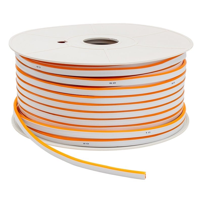 POWERMASTER NEON LED ŞERİT ORANJ TURUNCU 12 VOLT 100 METRE (5.6*12.10MM)
