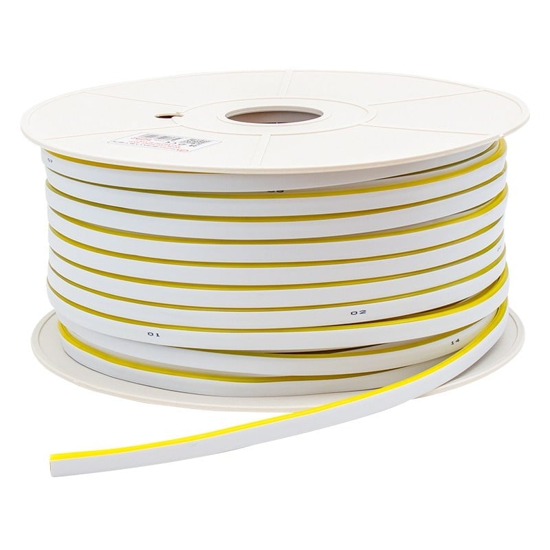 POWERMASTER NEON LED ŞERİT SARI 12 VOLT 100 METRE (5.6*12.10MM)