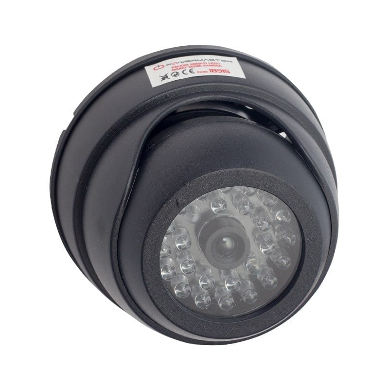 POWERMASTER PM-1001 KIRMIZI LEDLİ MAKET DOME KAMERA