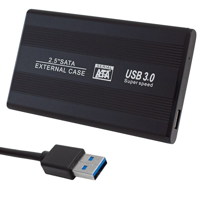 POWERMASTER PM-13948 2.5'' USB 3.0 SATA HDD KUTUSU + 20 CM KABLO + TORNAVİDA HEDİYELİ