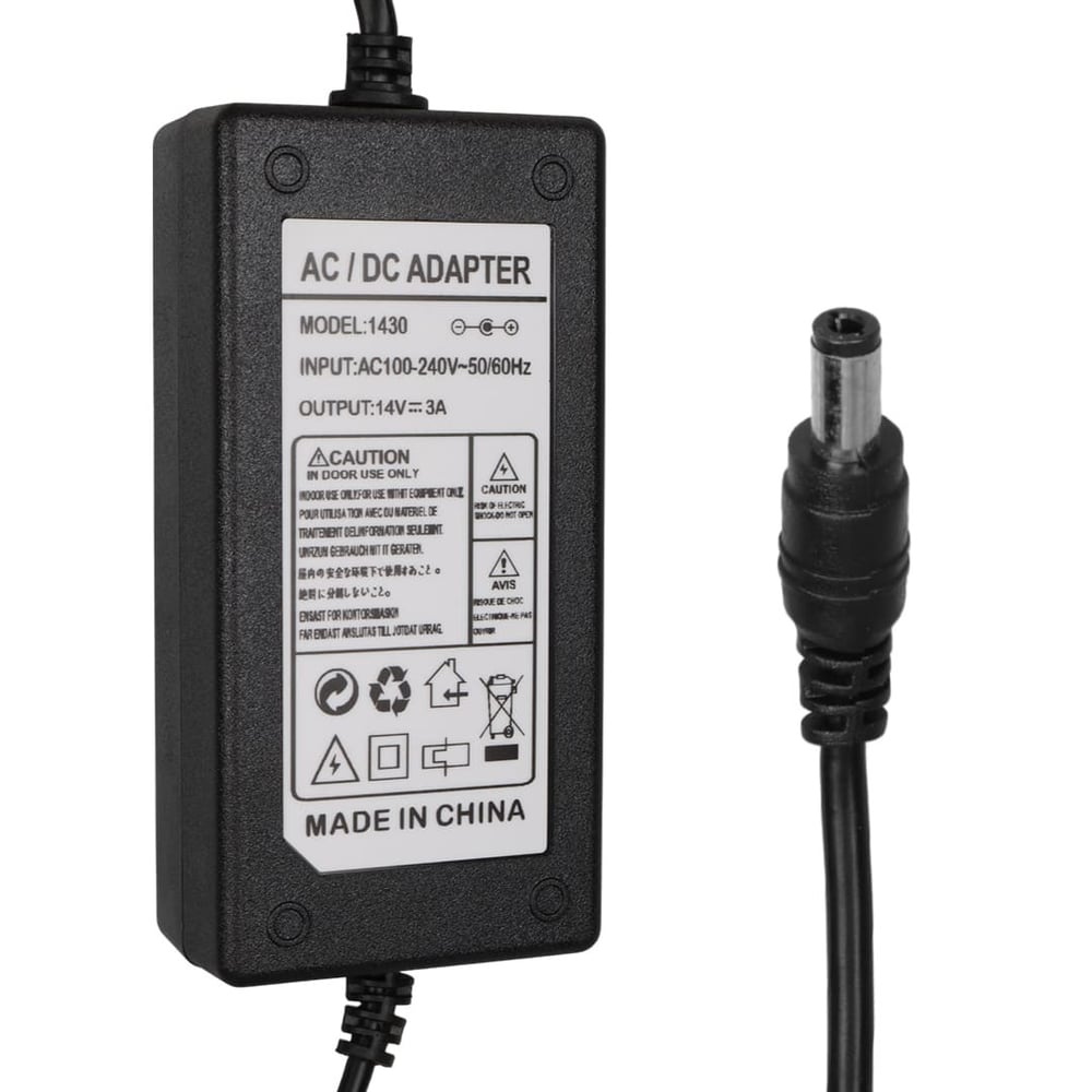 POWERMASTER PM-1430 PLASTİK KASA 14 VOLT 3 AMPER 5.5*2.5 MM UÇLU AC/DC NOTEBOOK ADAPTÖR