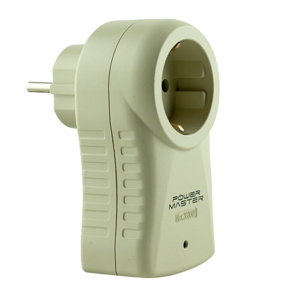POWERMASTER PM-16933 16 AMPER - 3600 WATT POWER SOURCE TUŞLU TEKLİ AKIM KORUMALI PRİZ