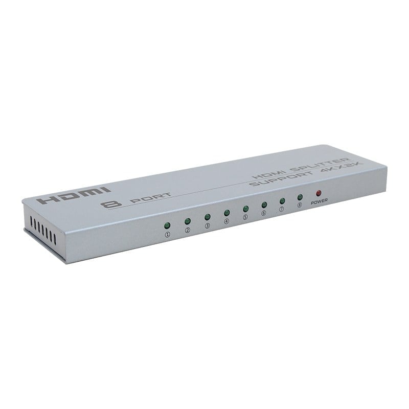 POWERMASTER PM-17168 8 PORT 1.4 V 4KX2K HDMI SPLITTER DAĞITICI  (8Lİ ÇOKLAYICI)