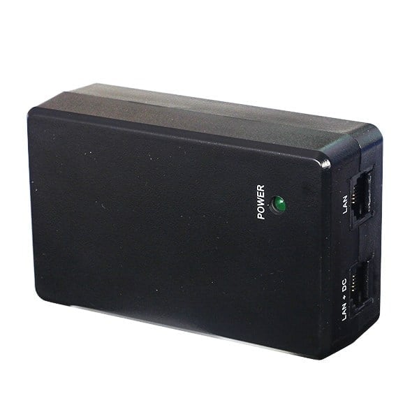 POWERMASTER PM-18891 48 VOLT - 0.4 AMPER LAN GİRİŞLİ PLASTİK KASA POE ADAPTÖR