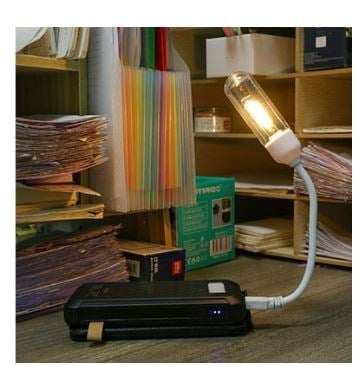 POWERMASTER PM-25792 ESNEK USB'Lİ LEDLİ GECE LAMBASI