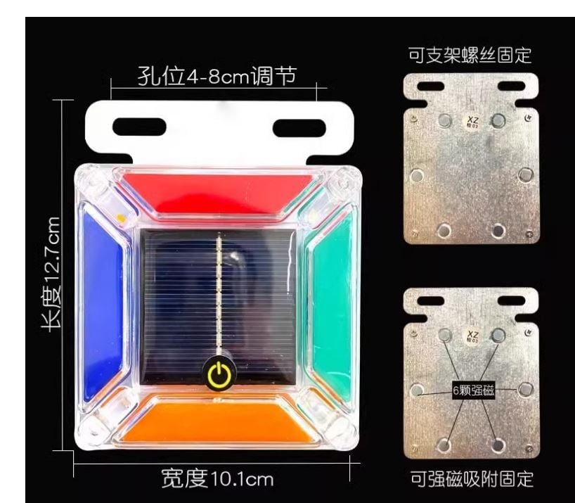 POWERMASTER PM-25998 ÇİFTLİ SOLAR LED AYDINLATMA