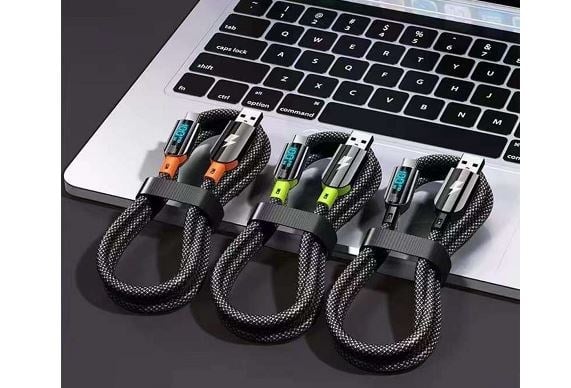 POWERMASTER PM-26120 DİJİTAL GÖSTERGELİ MICRO USB ŞARJ KABLOSU