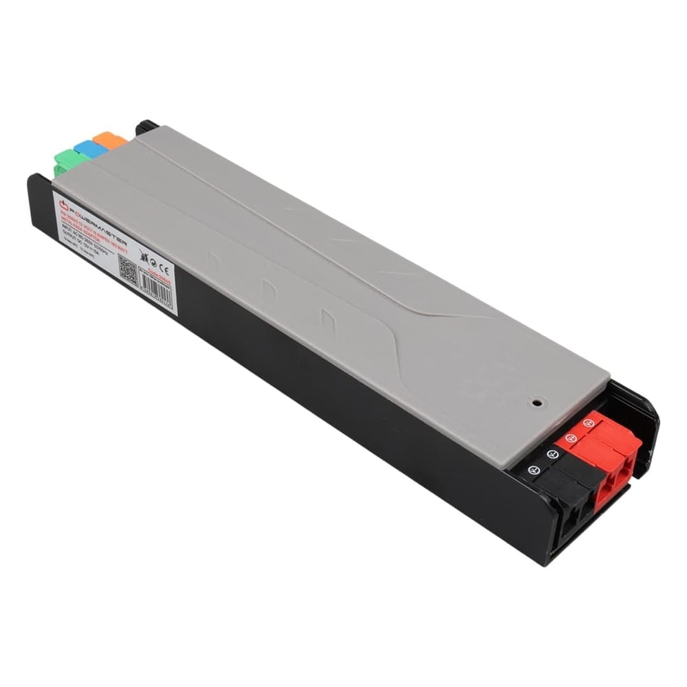 POWERMASTER PM-26840 12 VOLT 15 AMPER 180 WATT SLİM METAL KASA ADAPTÖR 218X51X27MM