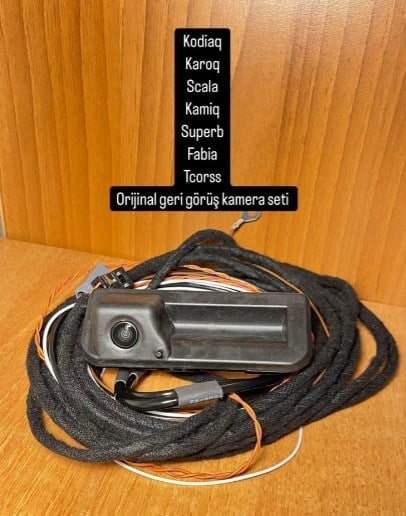 POWERMASTER PM-27152 KODIAQ KAROQ SCALA FABİA T-CROSS SUBERP GERİ GÖRÜŞ KAMERA SETİ