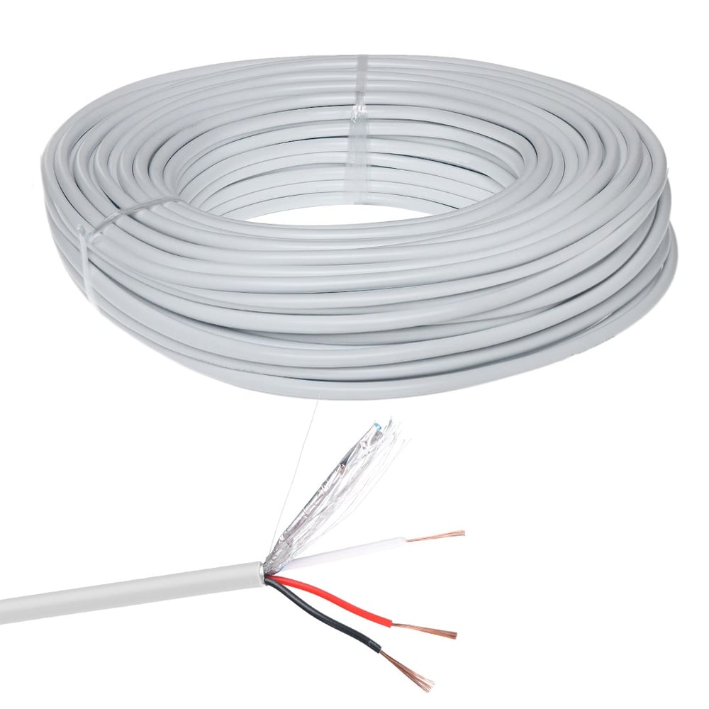 POWERMASTER PM-27948 2+1 X 0.50 MM CCA CCTV KAMERA KABLOSU (100 METRE)