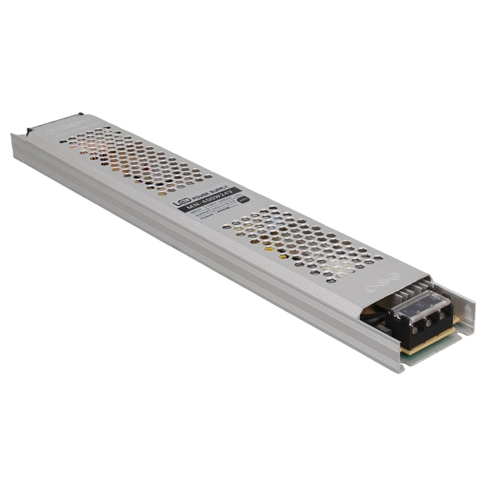 POWERMASTER PM-29619 400 WATT 24 VOLT 16.7 AMPER METAL KASA ADAPTÖR (33.8 X 5.2 X 2.2 CM)