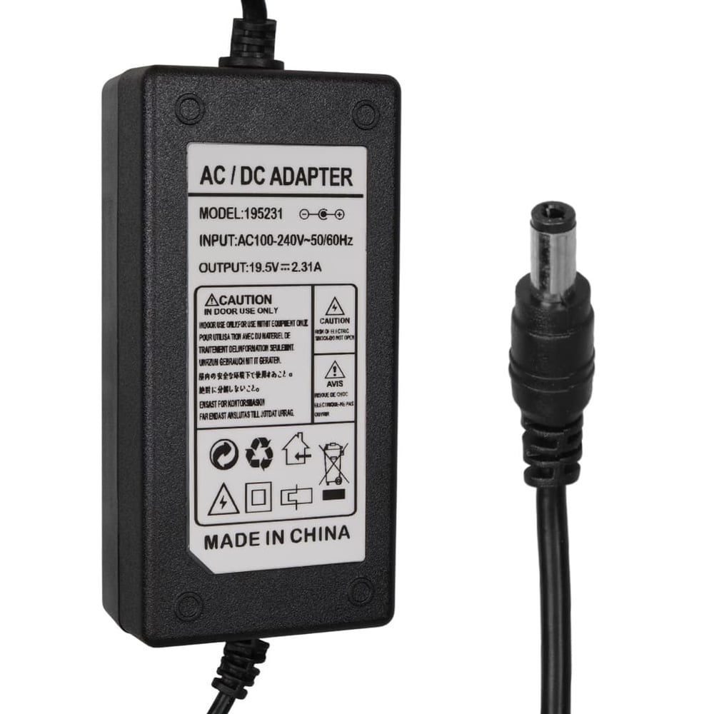 POWERMASTER PM-30991 19.5 VOLT 2.31 AMPER 5.5*2.5 MM UÇLU AC/DC NOTEBOOK ADAPTÖR