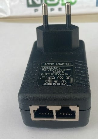 POWERMASTER PM-31776 12 VOLT 1 AMPER 1 LAN + 1 POE ADAPTÖR