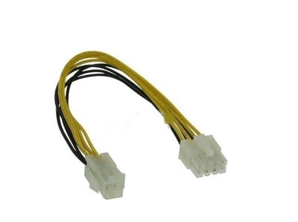 POWERMASTER PM-38401 4 PİN TO 8 PİN POWER SUPPLY GÜÇ ÇEVİRİCİ KABLO