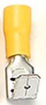 POWERMASTER PM-39076 4 - 6MM2 KESİT 0,8X6,35MM SOKET SARI İZOLELİ KABLO PABUCU (100'LÜ PAKET)