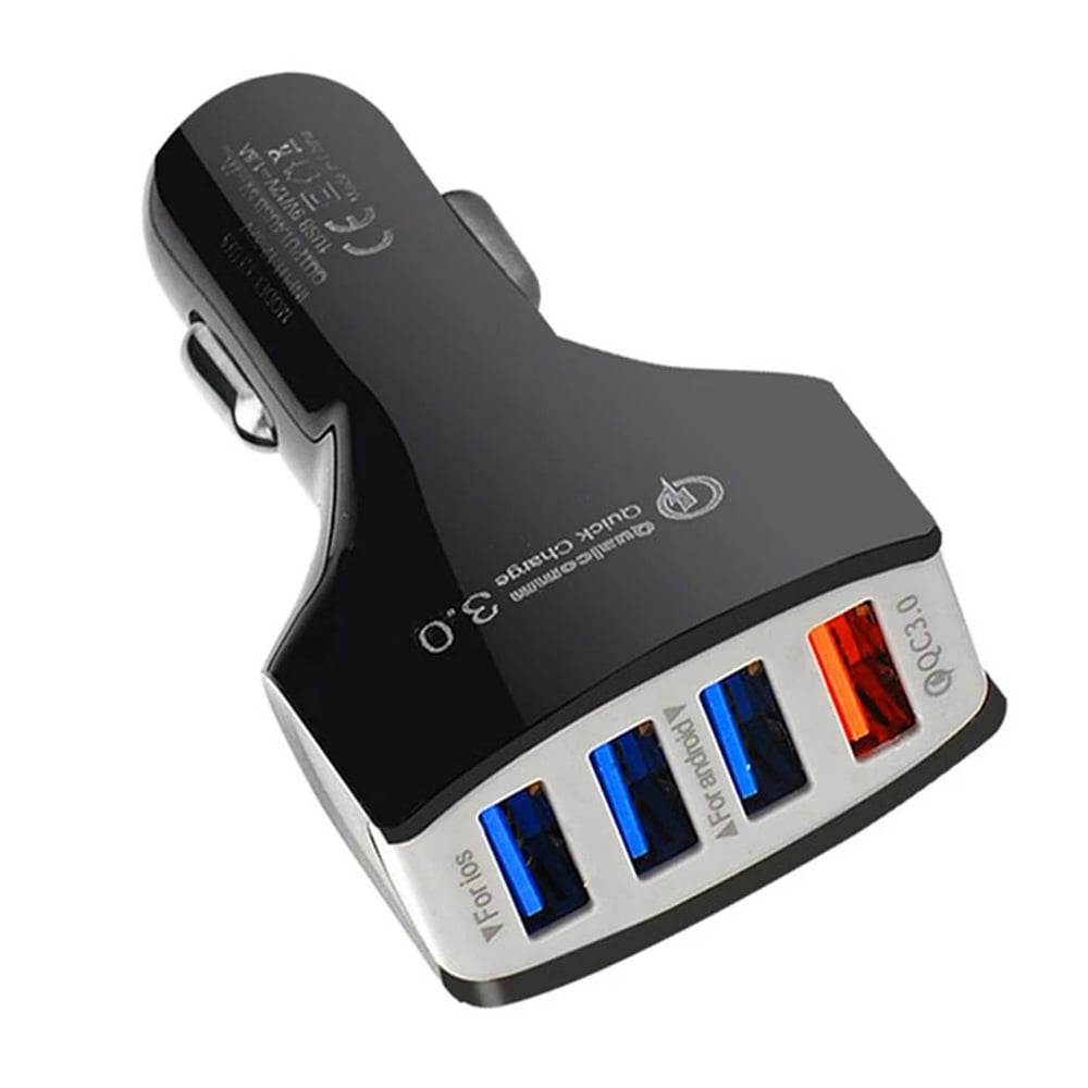 POWERMASTER PM-6072 7 AMPER DÖRT USB'Lİ OTO ÇAKMAKLIK