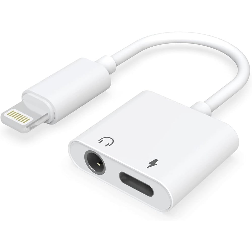 POWERMASTER RC12 IPHONE 7-8-PLUS-X SERİSİ LIGHTNING 3.5MM KULAKLIK + ŞARJ ÇEVİRİCİ ADAPTÖR