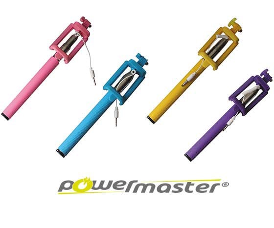 POWERMASTER RENKLİ SELFIE ÇUBUĞU(SARI*PEMBE*SİYAH*MAVİ*MOR*YEŞİL)