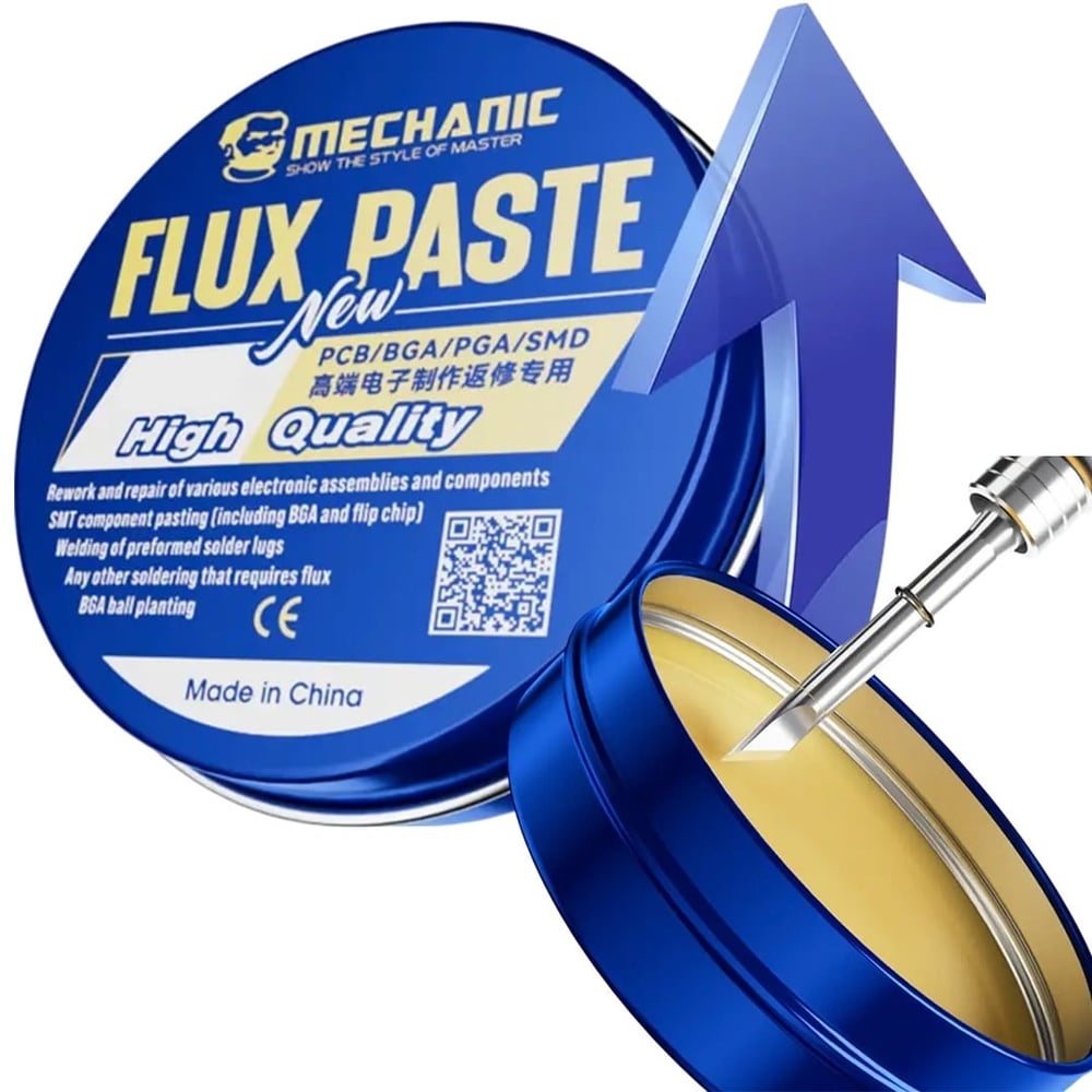 POWERMASTER UV50 50 GRAM LEHİM FLUX PASTASI PCB-BGA-PGA-SMD