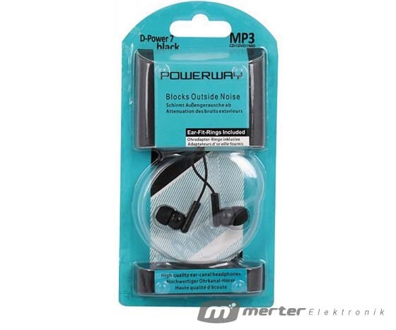 POWERWAY D-POWER 7 MP3 KULAKLIK