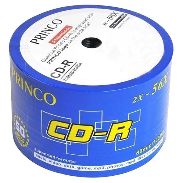 PRINCO ZX-56X CD-R 700 MB 52X 50'Lİ PAKET FİYAT