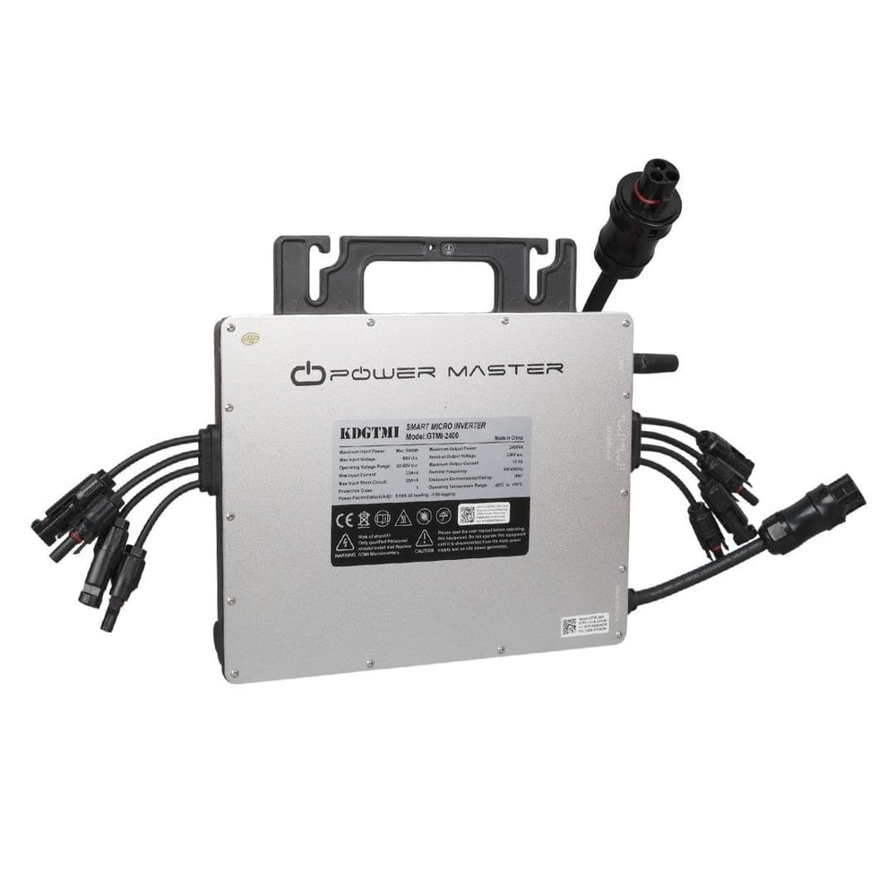 PowerMaster EM3000 3000 Watt Solar Micro Inverter AC220 Volt Trifaze Şebeke Bağlantılı MPPT İnvertör