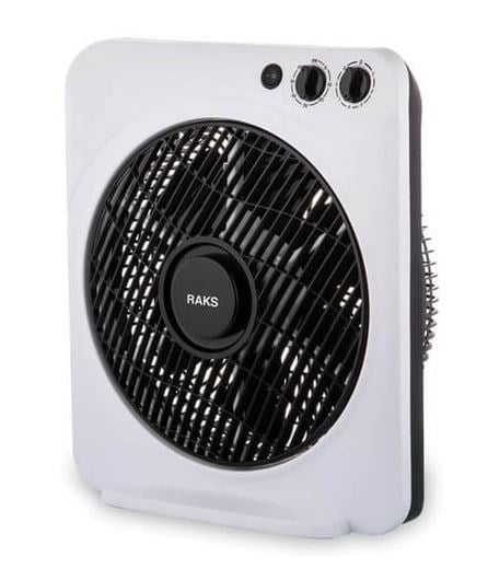 RAKS BF12MX 12'' 60W 6 KANATLI KUTU TİPİ VANTİLATÖR