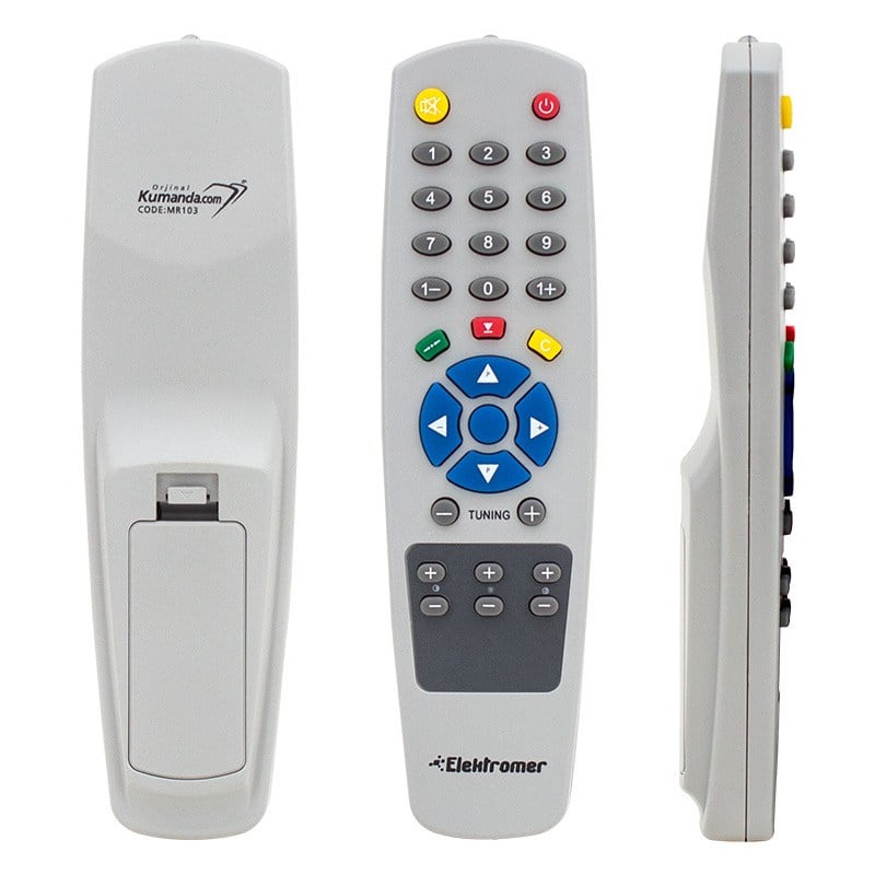 RC 103 PROFILO-SABA-SCHAUBLORENZ-TELEFUNKEN 55 KANAL TELETEXT'SİZ YAN SANAYİ TV KUMANDA