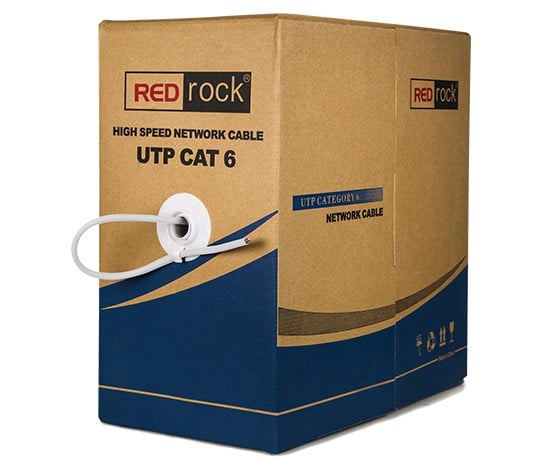 REDROCK U051OFC 24 AWG 0.51 MM 100% SAF BAKIR 305 METRE CAT6 KABLO