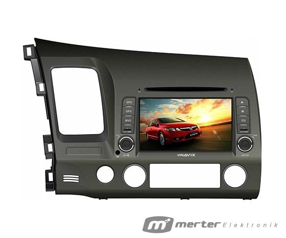 RES R-4100 HONDA CIVIC 2001 MULTIMEDYA NAVİGASYON SİSTEMİ
