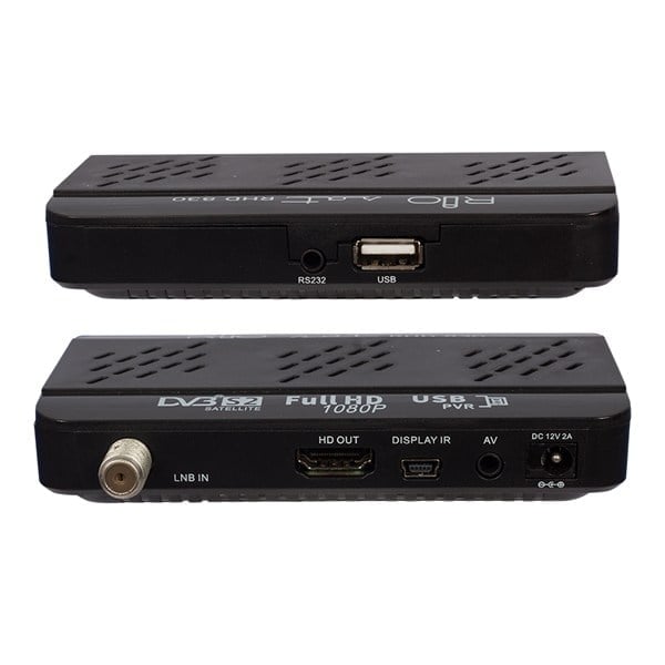 RİOSAT RHD-830 TKGS'Lİ FULL HD USB PVR MİNİ UYDU ALICISI