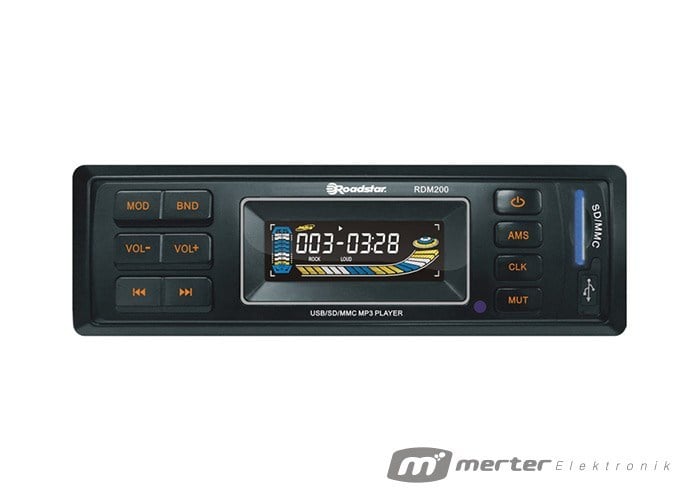 ROADSTAR RDM-200 USB/SD/FM OTO TEYP